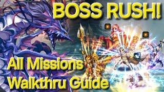 FFBE | Advent of Purgatory Boss Rush - All Missions