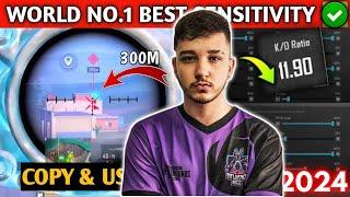 WORLD NO.1 BEST SENSITIVITY  INF FEDERAL 3.6 SENSITIVITY 2025 | BGMI | PUBG MOBILE |