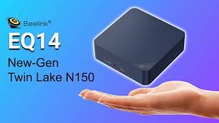 Ultra Quiet Twin Lake N150 Sub $200 Mini PC! EQ14 Review