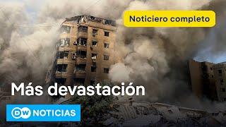  DW Noticias 10 de octubre: Israel vuelve a bombardear Gaza y el Líbano [Noticiero completo]