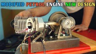 High Speed Petrol Engine Homemade || Mini Engine || Steam Engine