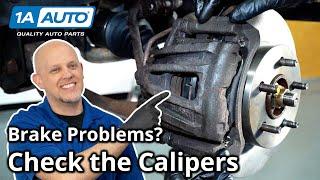 Smoke? Hot Smell from Wheels? Check Your Brakes! Diagnosing Seized Brake Calipers
