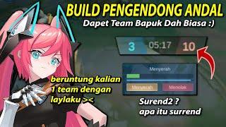 Build Tersakit Layla Sang Pemusnah, damage nya sakit poll siap jadi pengendong andal :)