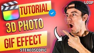 How to Make a 3D Photo GIF Effect - Final Cut Pro X Tutorial