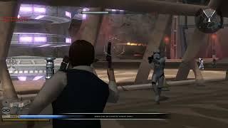 Star Wars Battlefront 2 (2005) Han Solo Gameplay at Utapau