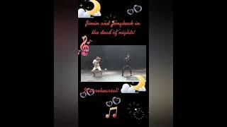 Jimin and Jungkook dancing with M.Jackson Tribute Dimash Kudaybirgen.