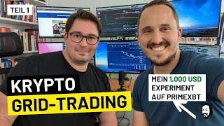 1.000 USD #Krypto Trading Experiment Teil 1: Grid Trading Strategie