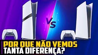 Por que NÃO VEMOS MUDANÇAS entre PS5 PRO e o NORMAL?