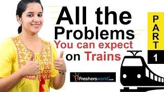 Aptitude Made Easy - Speed, Distance and Time - Problems on Trains Part-1, Math tricks