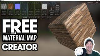 FREE TOOL For Creating PBR Material Maps from Photos - Materialize!