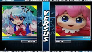 NICK54222 MUGEN: Cirno VS Ribbon