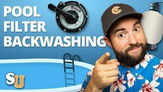 How To BACKWASH Your Sand POOL FILTER