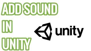 Add sound in unity | Play sound when button is clicked