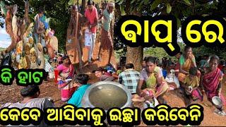 ବାପରେ କି ହାଟଏଠିକି କେବେ ଆସିବାକୁ ଇଚ୍ଛା କରିବେନି#triballife #charigarhvlogs #odiavideo #travelfoodvlov