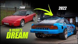 Building a Nissan S13 PRO DRIFT CAR in 10 minutes | ZFGARAGE