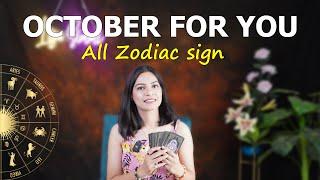 OCTOBER 2024 PREDICTION: All Zodiac Sign October HOROSCOPE 2024  Tarot & Astrology Prediction 2024