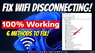 Fix WiFi Keep Disconnecting Problem on Windows 11/10 (2024 New FIX)