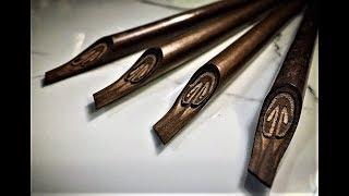 How to make QALAM from bamboo stick and use it for Calligraphy