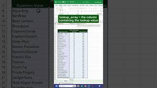 How to use Index +Match in Excel#exceltips #spreadsheets #corporate #accounting #finance #workhacks 