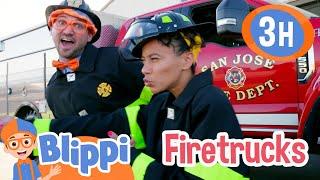 Learn To Build A Firetruck | Blippi and Meekah Best Friend Adventures | Educational Videos for Kids