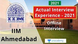 IIM Ahmedabad | Actual Interview Experience | Admission 2021 | CAT 2020 | Unacademy CAT