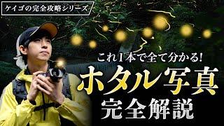 【たった1本】ホタルの撮り方完全攻略【一眼カメラ・初心者】