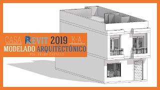 Modelado de Casa en Revit 2019 | Casa K-A