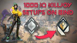 Best Killjoy Setups on Bind | Ultimate Valorant Guide (2024)