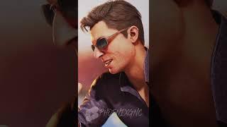 MK1 - KITANA VS JOHNNY CAGE INTRO DIALOGUES PART 2 #mk1 #kitana #johnny cage #shorts