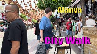 4k  Alanya Walking Tour | Alanya Antalya Turkey May 2024 | Turkey Travel
