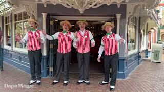 Dapper Dans First Performance for Holidays at the Disneyland Resort 2023 4K