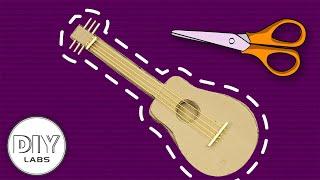 Guitar MUSIC INSTRUMENT Paper Craft | Fast-n-Easy | DIY Labs