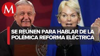 AMLO se reúne con Jennifer Granholm, secretaria de Energía de EU