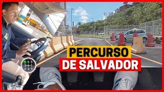 PERCURSO DE CARRO DO DETRAN SALVADOR.