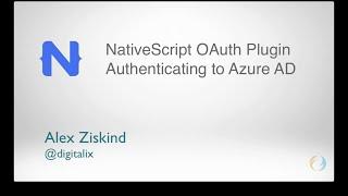 NativeScript with Azure Active Directory Authentication for Office 365 and Microsoft Graph Queries