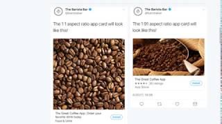 Twitter ad specs - What are the Twitter advertising creative specifications - Image App Card