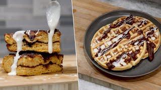 I Tested Everyones Cinnamon Roll- Focaccia, Waffles, Hot Chocolate