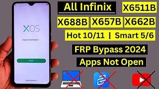 Infinix X688B / X657B / X6511B / X662B Frp Bypass 2024 Android 11 | Remove Gmail Account Without Pc