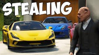 Stealing Ferrari From Rich Mansion sa GTA 5..