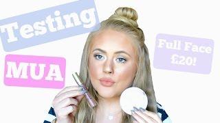 Testing MUA Makeup | Full Face £20! 