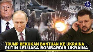 HANCURKAN SENJATA TERAKHIR UKRAINA! Rusia Tingkatkan Serangan Saat Trump Bekukan Bantuan Militernya