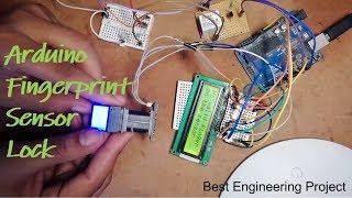 Arduino Fingerprint Sensor Lock