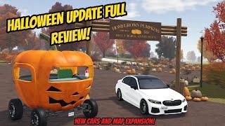 Greenville, Wisc Roblox l NEW HALLOWEEN EVENT UPDATE Full Review MAP EXPANSION & CARS