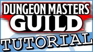 How To Publish Your D&D Content! | DMs Guild