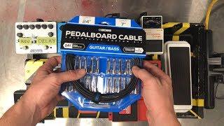 Boss Pedalboard Solderless Customo Kit Demo Unboxing Review