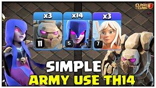 Th14 Witch Slap Strategy | Th14 Healer Witch Attack - Best Th14 War Attack Strategy 2024