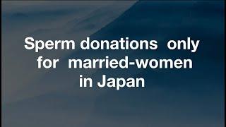 Sperm donations in Japan