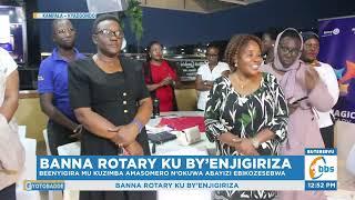 Banna Rotary Batandise Okutumbula Eby’enjigiriza, Bazimba Amasomero N’okuwa Abayizi Ebikozesebwa