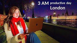 3AM Study Vlog | Productive day in London