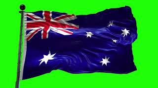 Australia  Flag | Free 3D Motion Graphics | green screen showcase